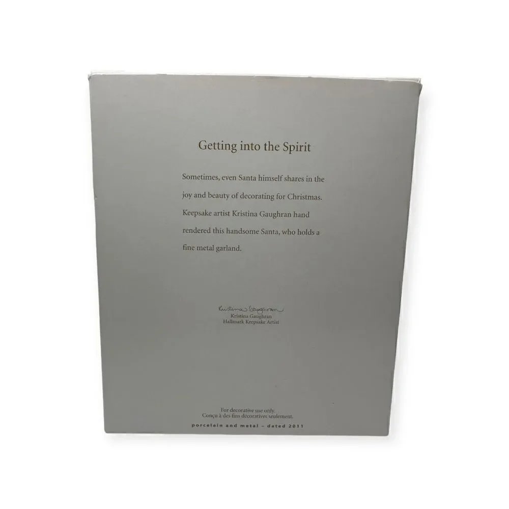 Hallmark Keepsake Ornament Getting into the Spirit 2011 QXG3587 with box